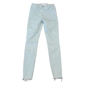 FRAME Le High Skinny Seafoam Jeans Size 25